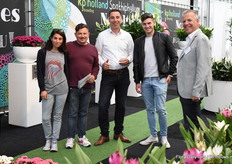 De mannen van KP Holland samen met een Italiaanse klant.